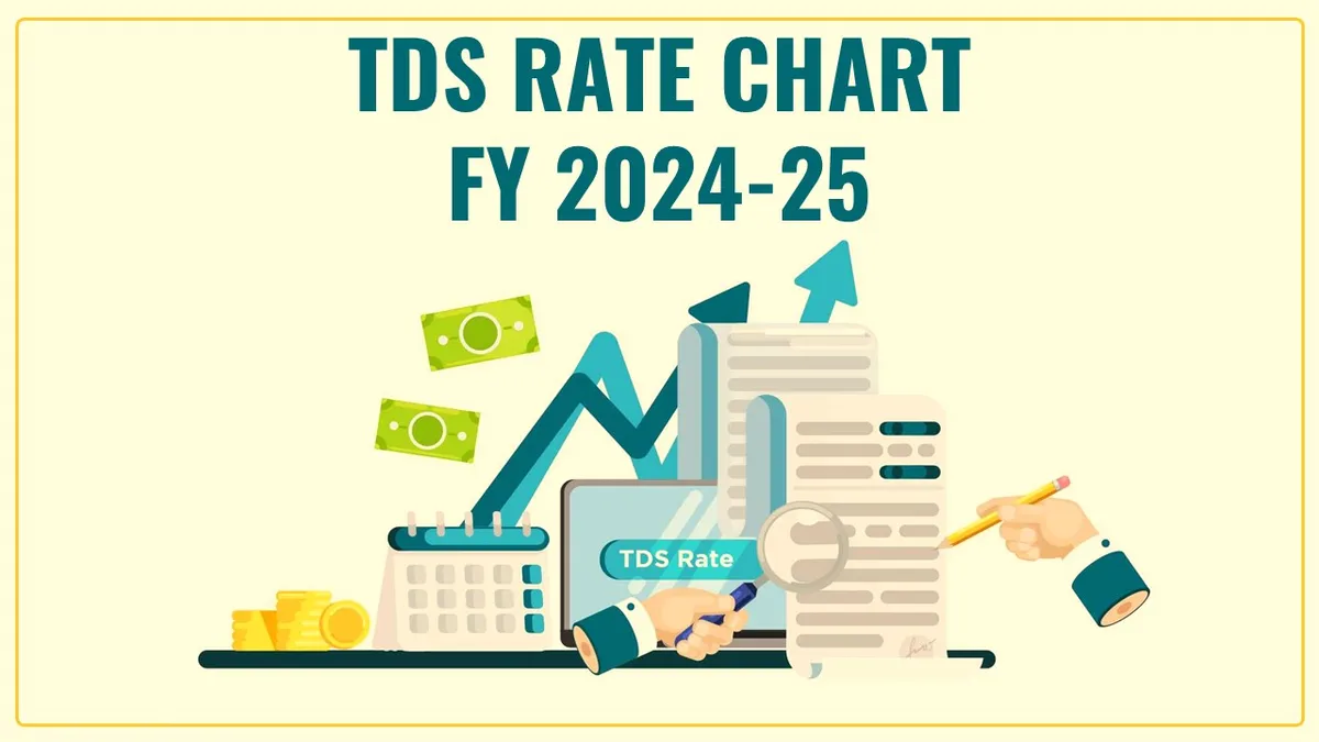 TDS Rate Charts for the FY 2023-24 and FY 2024-25 - Inr.Tax