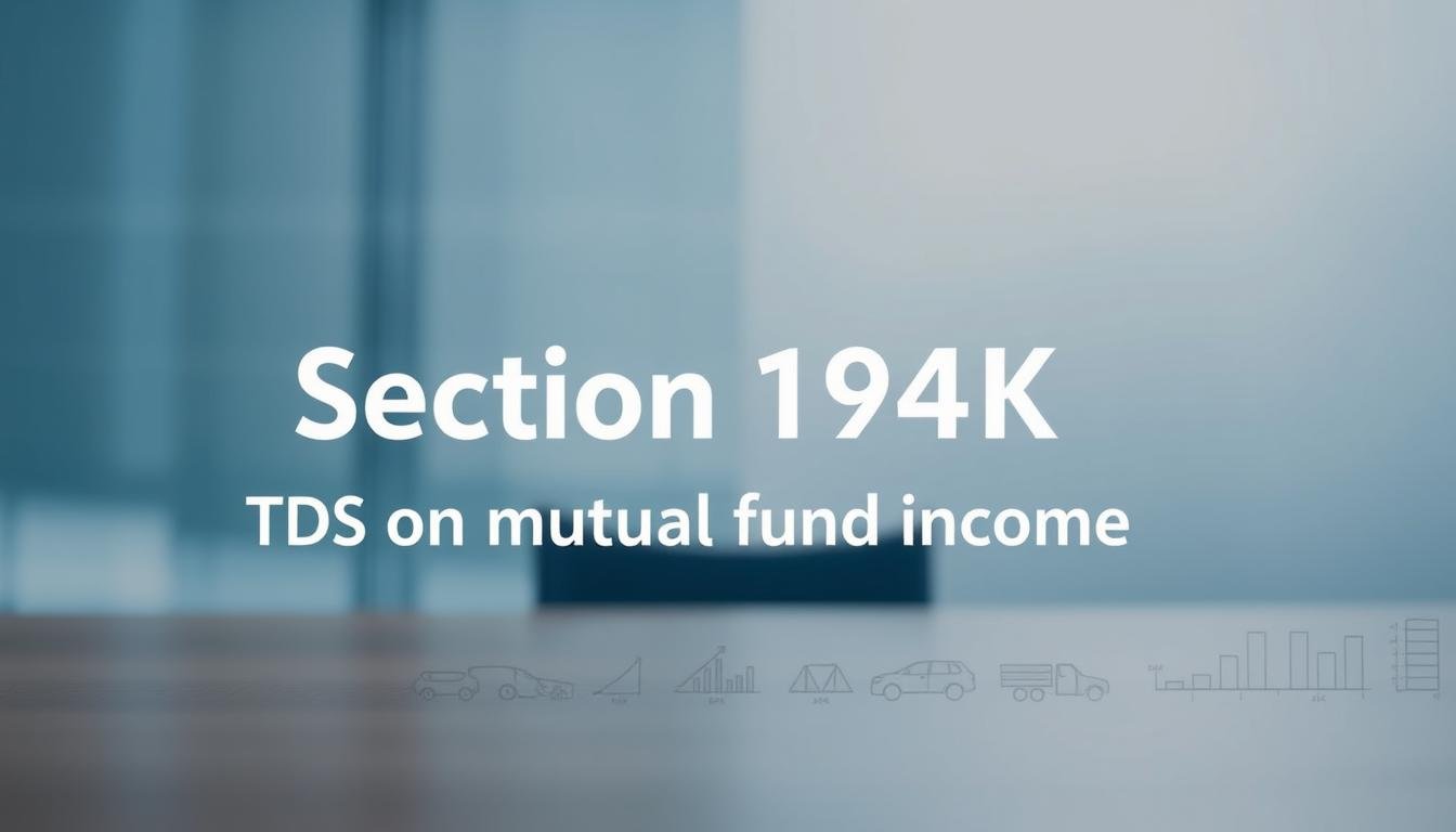 TDS on Mutual Fund Income 194K